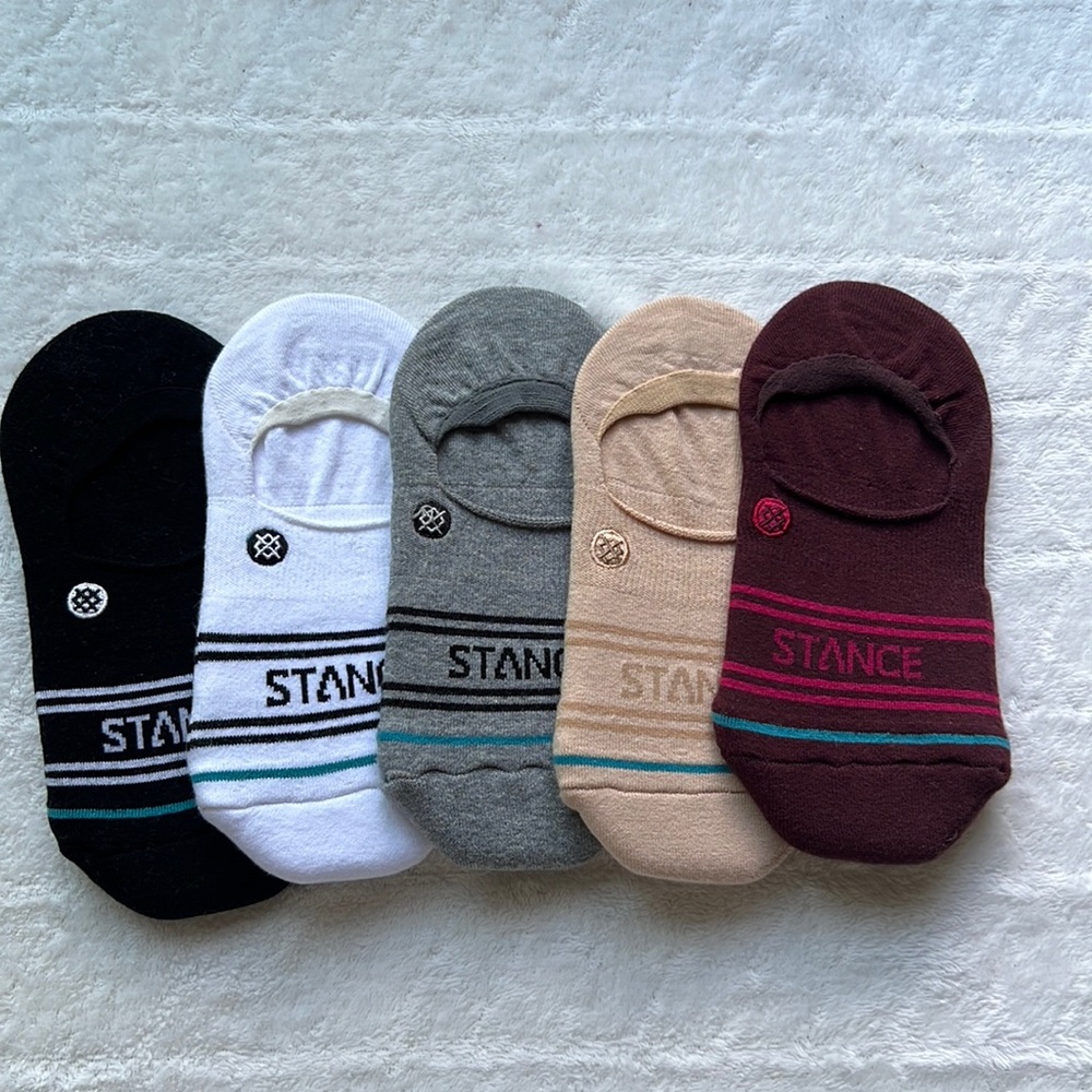 (5) Stance Gamut Super Invisible No Show Socks